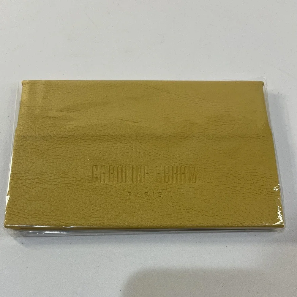 Caroline Abram Glasses Case Eyeglasses Sunglasses Folding Case NEW‎ Yellow